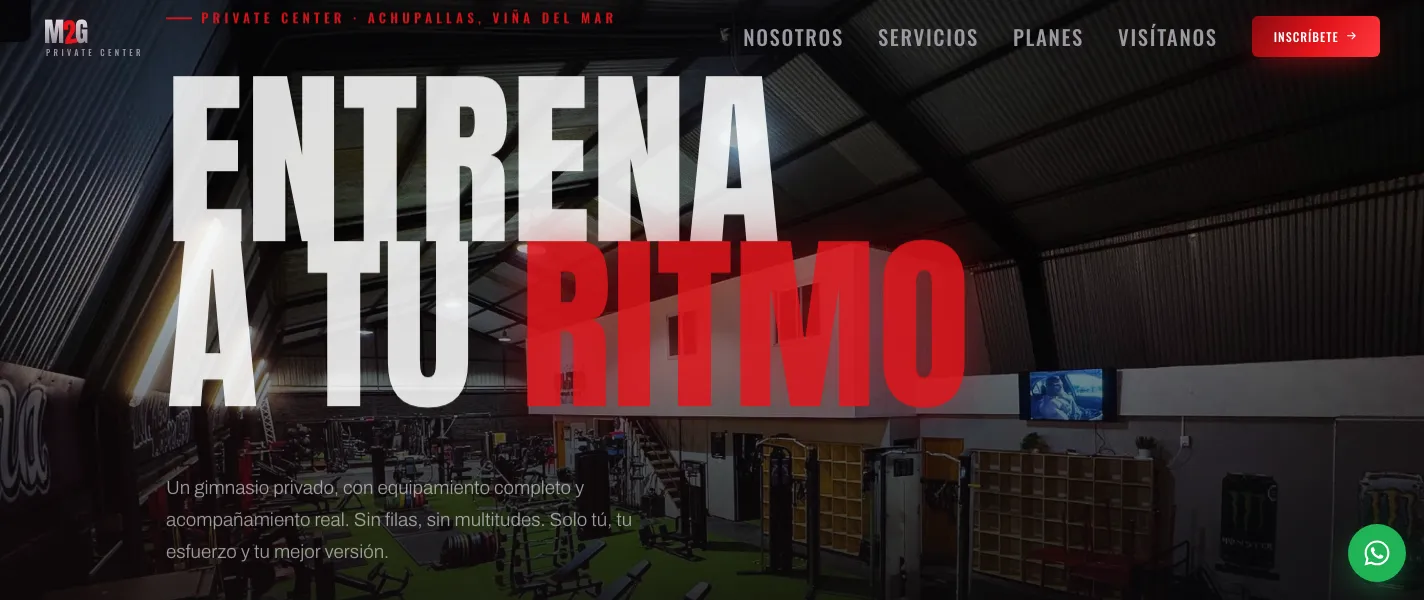 M2 GYM Private Center — sitio para gimnasio en Viña del Mar